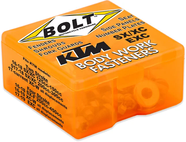 BOLT - KTM-16SXC17EXC - Full Body Work Fastener Kit