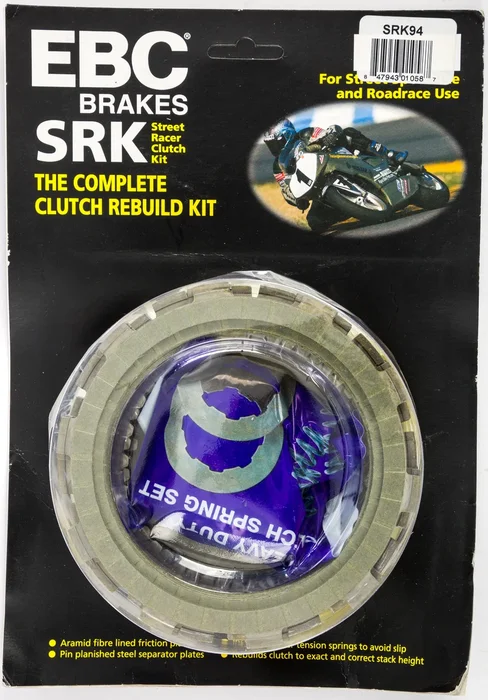 EBC SRK94 Complete Clutch Kit - High-Performance Motorcycle Clutch for Enhanced Riding Control