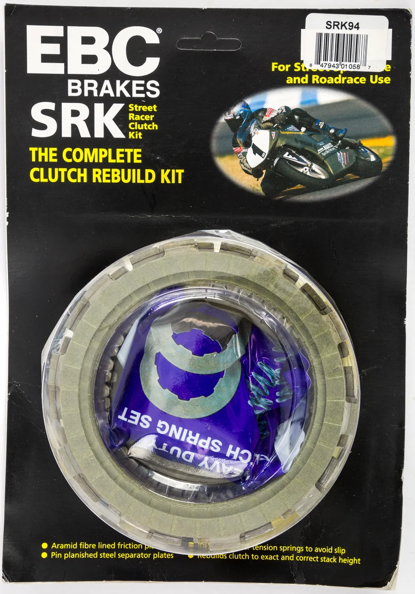 EBC SRK94 Complete Clutch Kit - High-Performance Motorcycle Clutch for Enhanced Riding Control