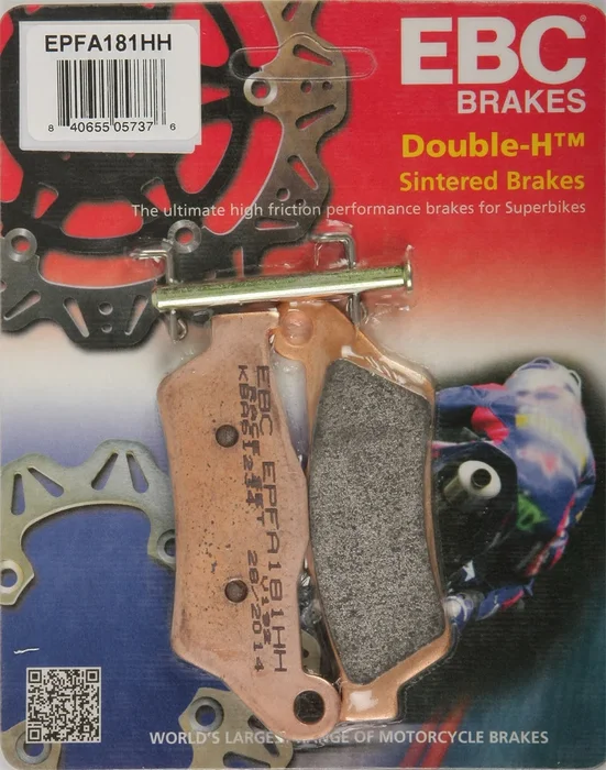 EBC Extreme Pro Sintered Metal Brake Pads - High-Performance Brakes for Street & Dirt Bikes