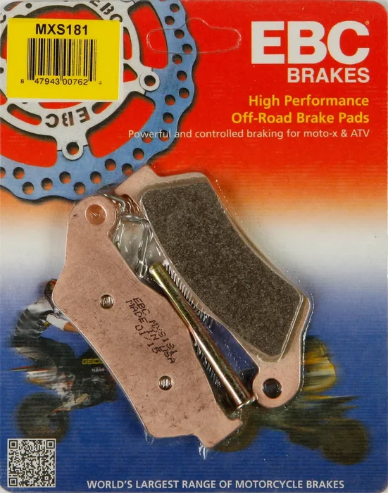 EBC MXS181 Standard Brake Pads - High-Performance Motorcycle Brake Pads