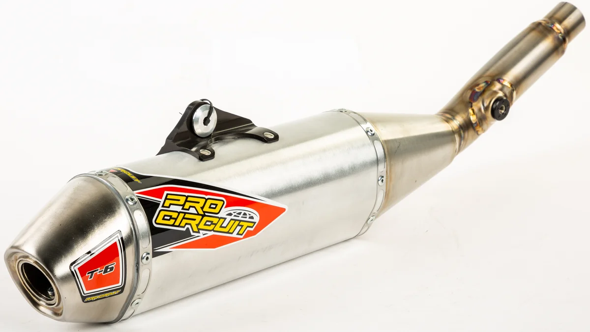 PRO CIRCUIT - 0121945A - T-6 Slip-On Exhaust