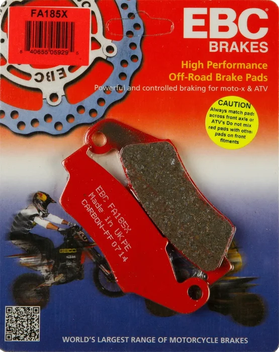 EBC FA185X Standard Brake Pads - High-Performance Motorcycle Brake Pads