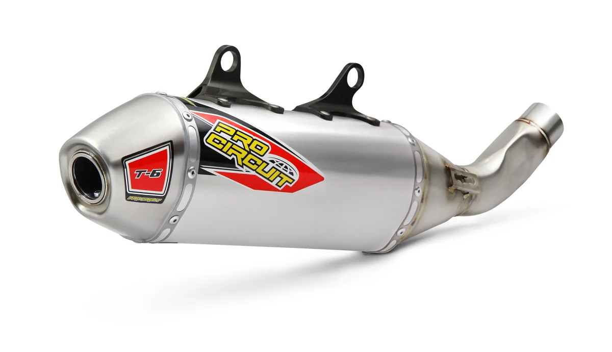 PRO CIRCUIT - 0151935A - T-6 Slip-On Exhaust