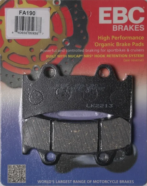 EBC FA190 Standard Brake Pads - High-Performance Motorcycle Brake Pads