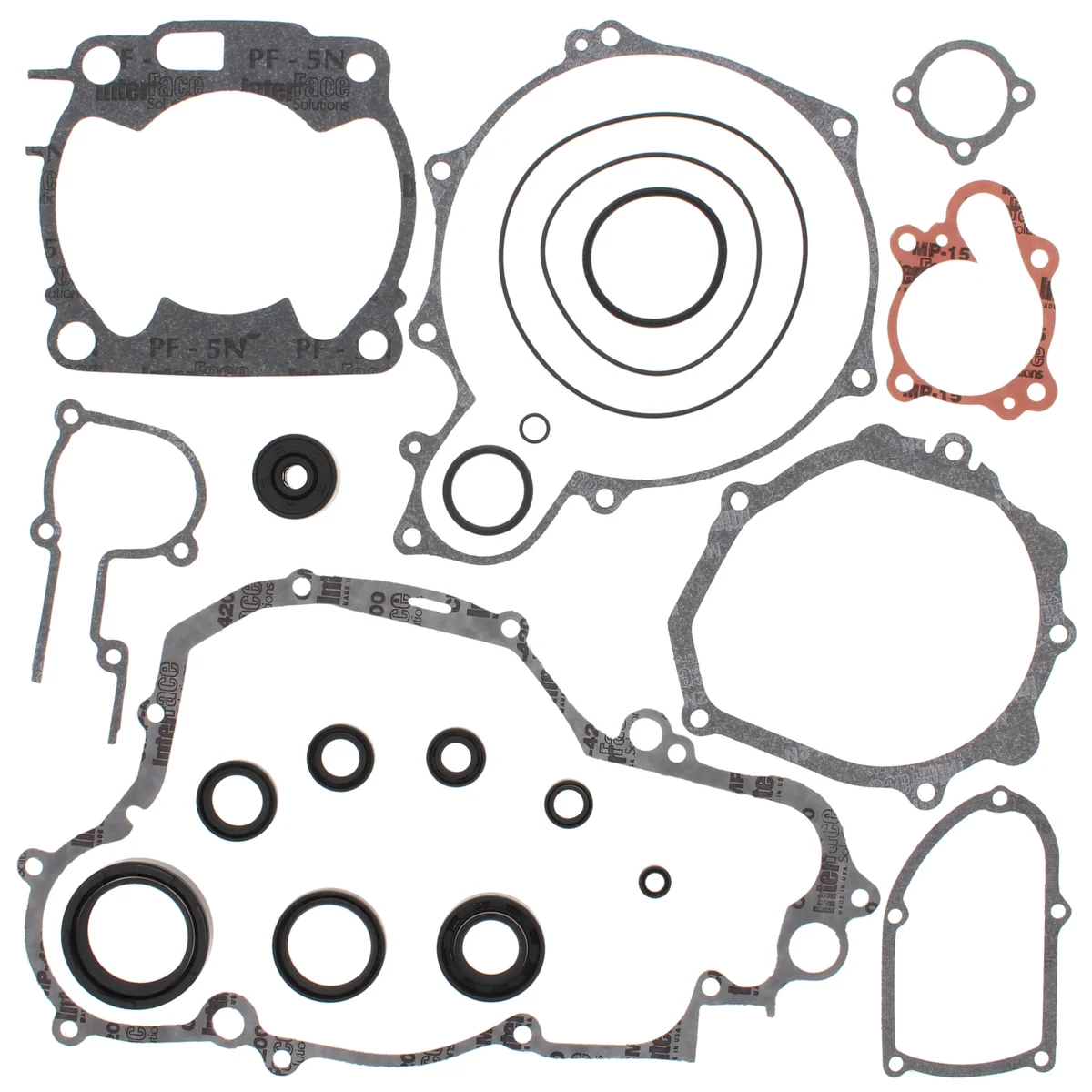 VERTEX - 811666 - Complete Gasket Kit w/Oil Seal