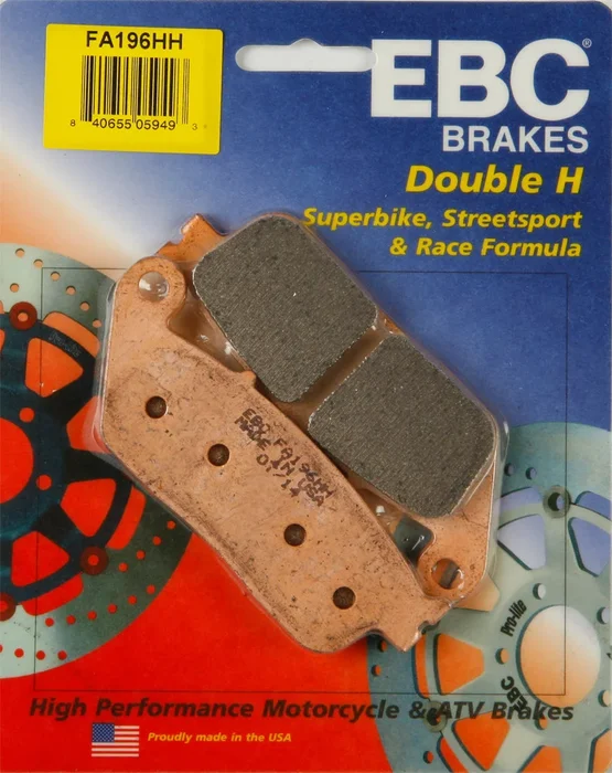 EBC FA196HH Standard Brake Pads - High-Performance Motorcycle Brake Pads