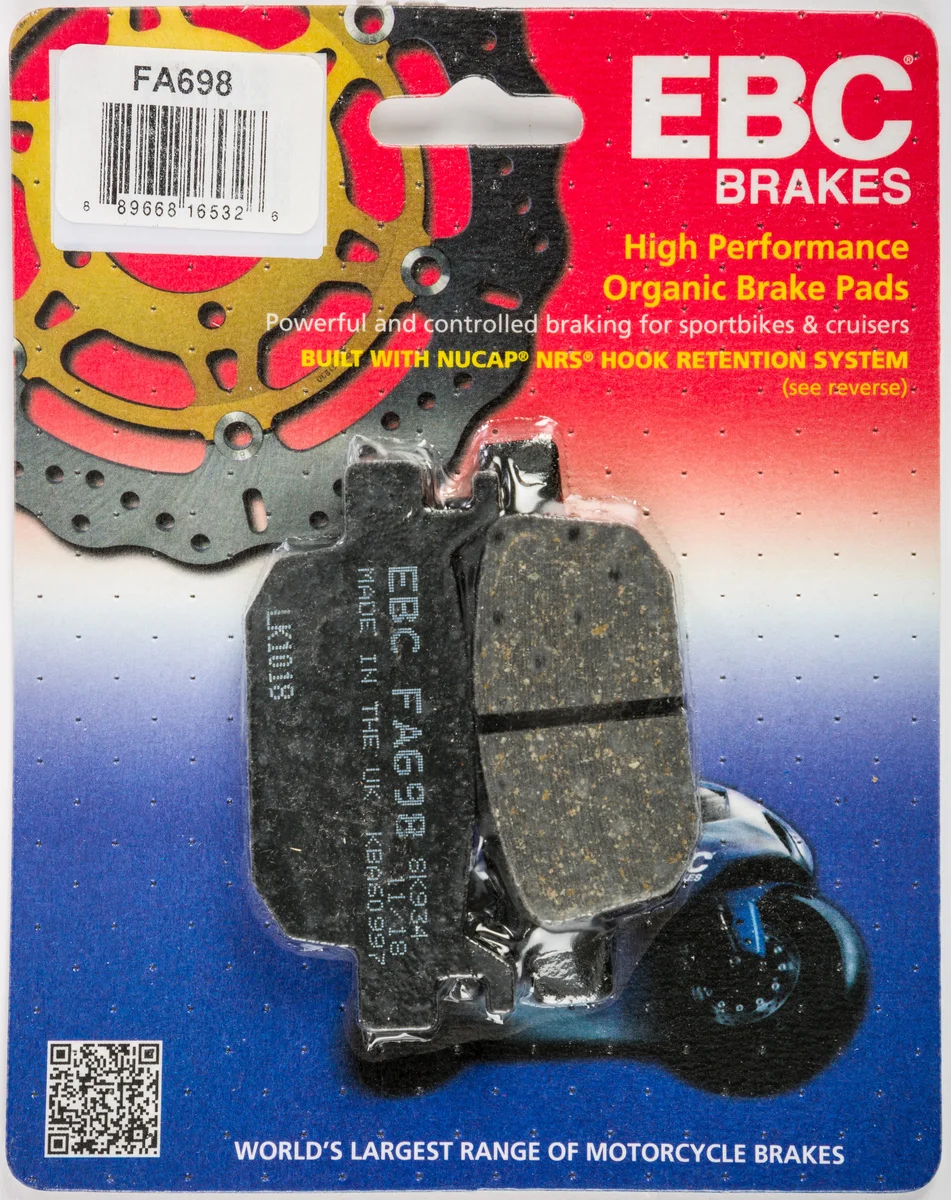 EBC - FA698 - Organic Brake Pads