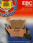 EBC FA208R Standard Brake Pads - High-Performance Motorcycle Brake Pads