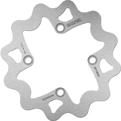GALFER - DF195W - Standard Size Rear Wave Rotor