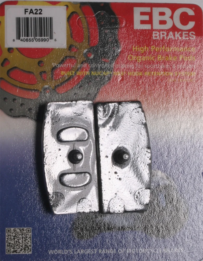 EBC FA22 Standard Brake Pads - High-Performance Motorcycle Brake Pads