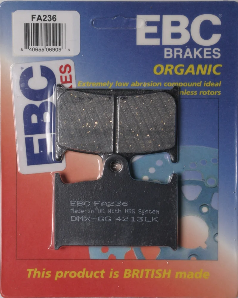 EBC FA236 Standard Brake Pads - High-Performance Motorcycle Brake Pads