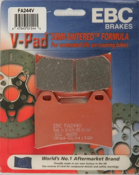EBC FA244V Semi-Sintered Brake Pads - High-Performance Brakes for Street & Dirt Bikes