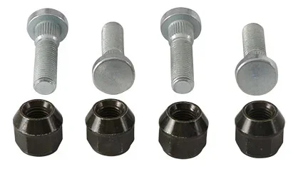 ALL BALLS - 85-1037 - Wheel Stud & Nut Kit