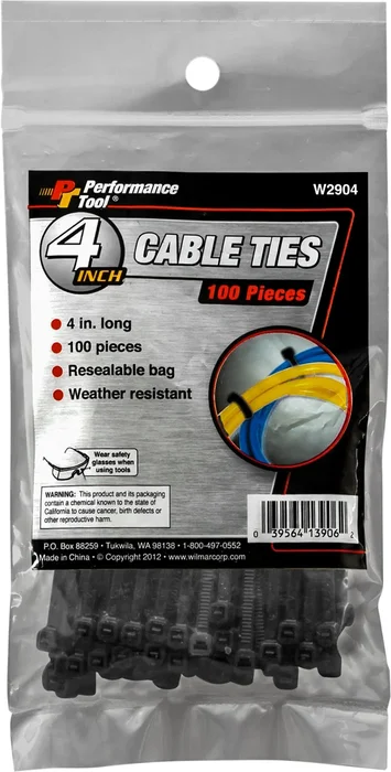 PERFORMANCE TOOL - W2904 - Cable Ties