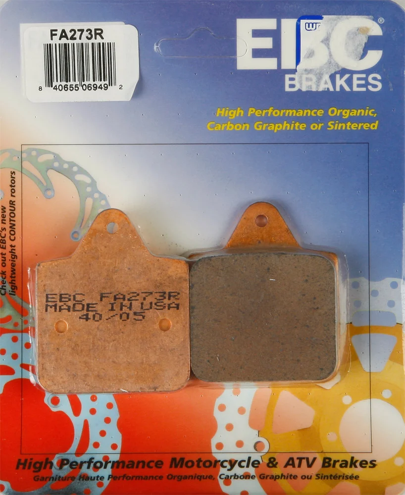 EBC FA273R Standard Brake Pads - High-Performance Motorcycle Brake Pads