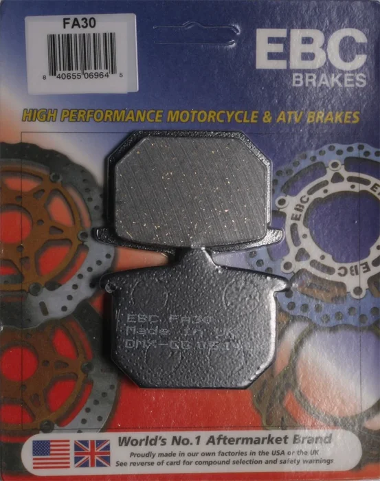 EBC FA30 Standard Brake Pads - High-Performance Motorcycle Brake Pads