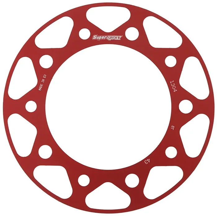 SUPERSPROX - RACD-1304-43-RED - Edge Sprocket Alloy Disk