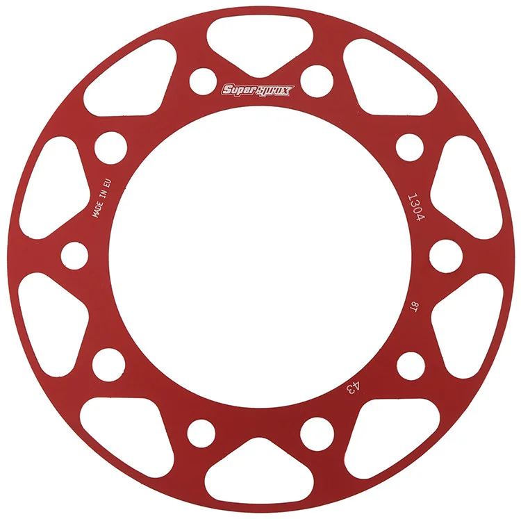SUPERSPROX - RACD-1304-43-RED - Edge Sprocket Alloy Disk