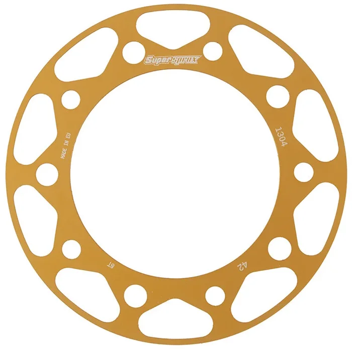 SUPERSPROX - RACD-1304-42-GLD - Edge Sprocket Alloy Disk