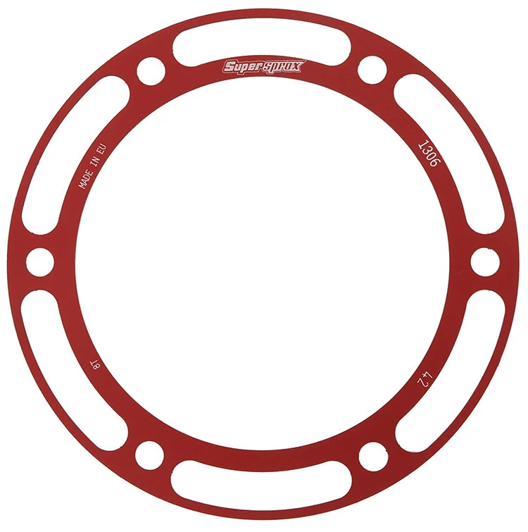 SUPERSPROX - RACD-1306-42-RED - Edge Sprocket Alloy Disk