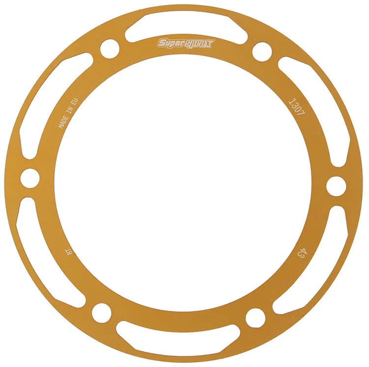 SUPERSPROX - RACD-1307-43-GLD - Edge Sprocket Alloy Disk