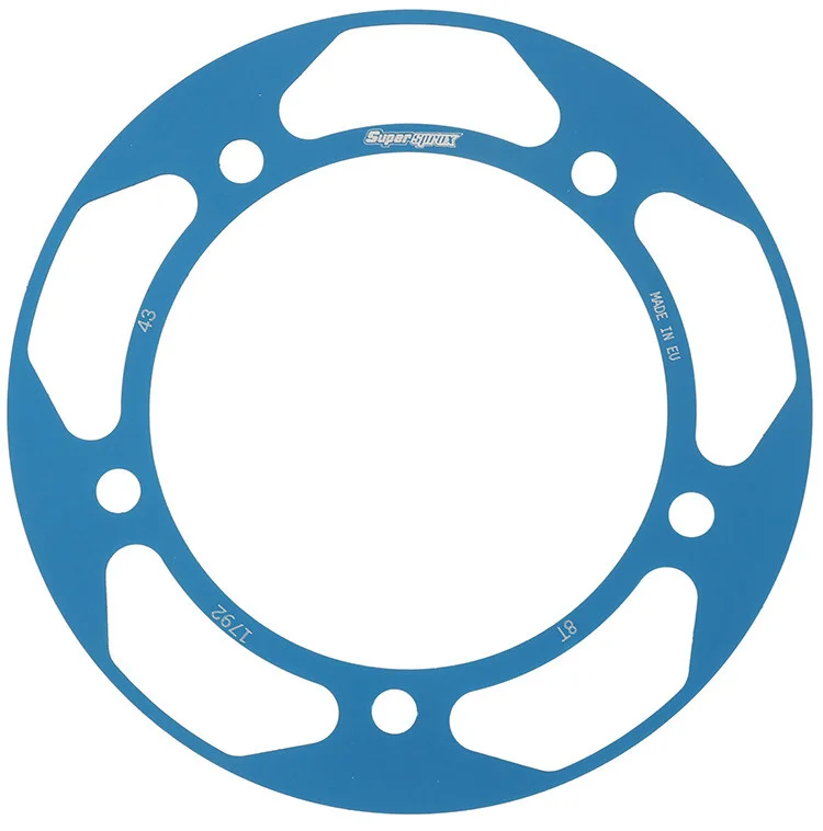 SUPERSPROX - RACD-1792-43-BLU - Edge Sprocket Alloy Disk