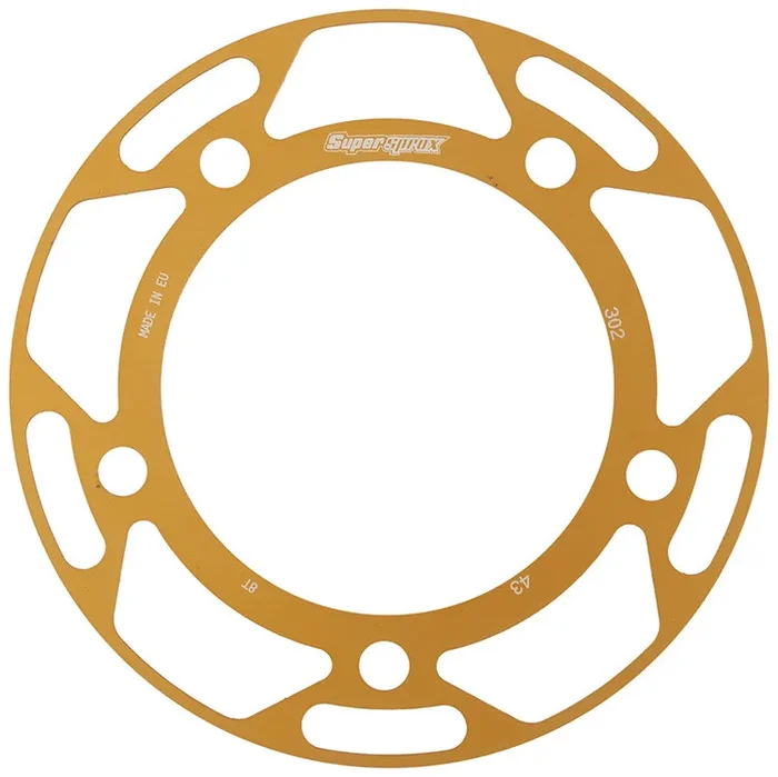 SUPERSPROX - RACD-302-43-GLD - Edge Sprocket Alloy Disk
