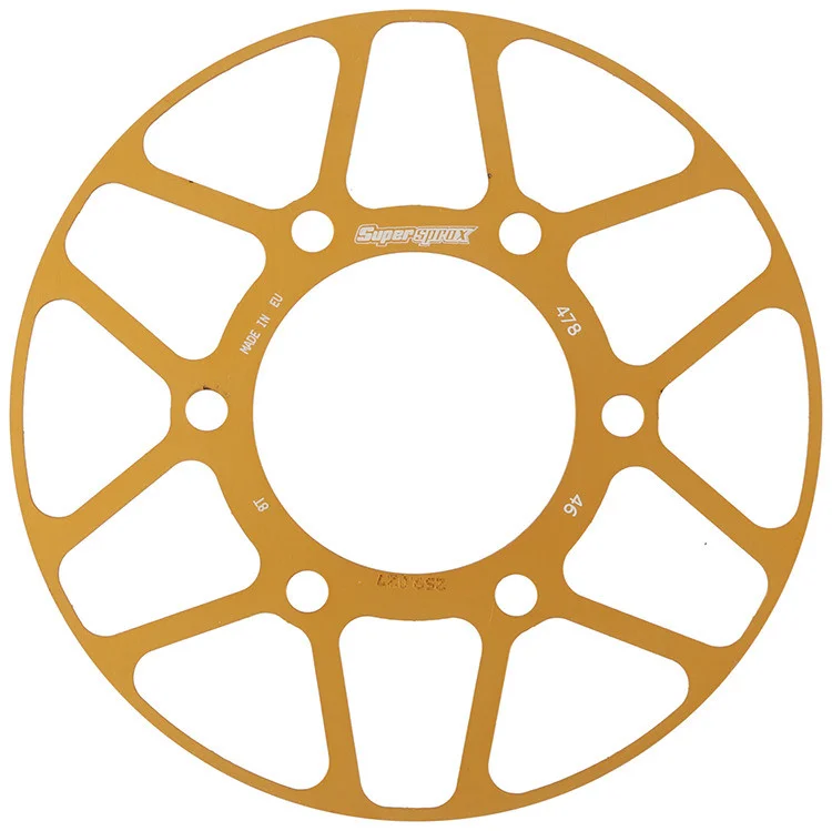 SUPERSPROX - RACD-478-46-GLD - Edge Sprocket Alloy Disk