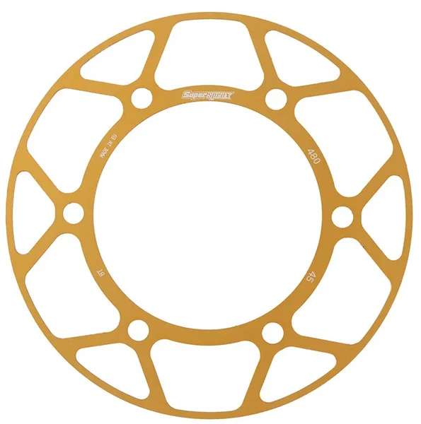 SUPERSPROX - RACD-480-45-GLD - Edge Sprocket Alloy Disk
