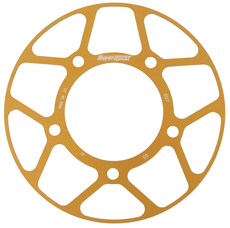 SUPERSPROX - RACD-807-45-GLD - Edge Sprocket Alloy Disk