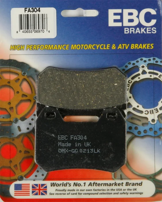 EBC FA304 Standard Brake Pads - High-Performance Motorcycle Brake Pads
