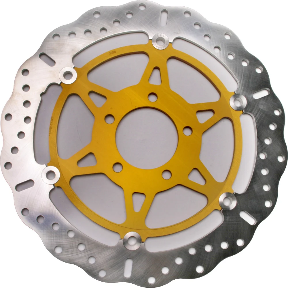 EBC MD3058XC Contour Brake Rotor - Lightweight Stainless Steel with Scraper Slots for Enhanced Performance