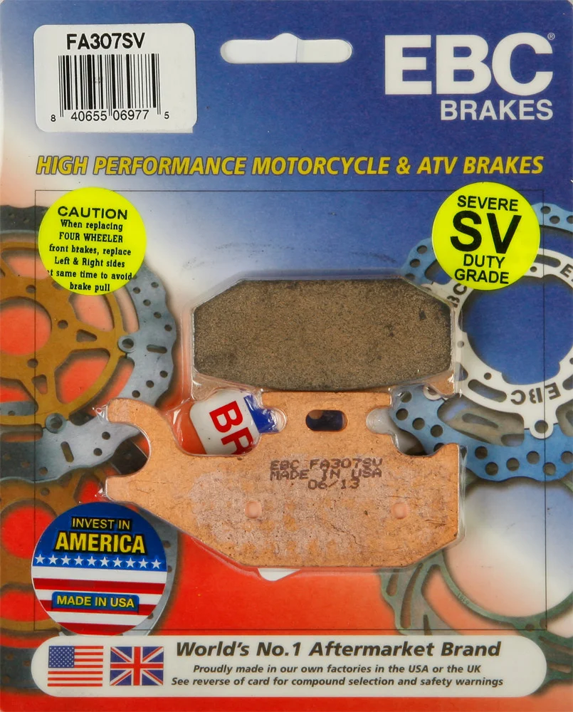 EBC FA307SV Standard Brake Pads - High-Performance Motorcycle Brake Pads