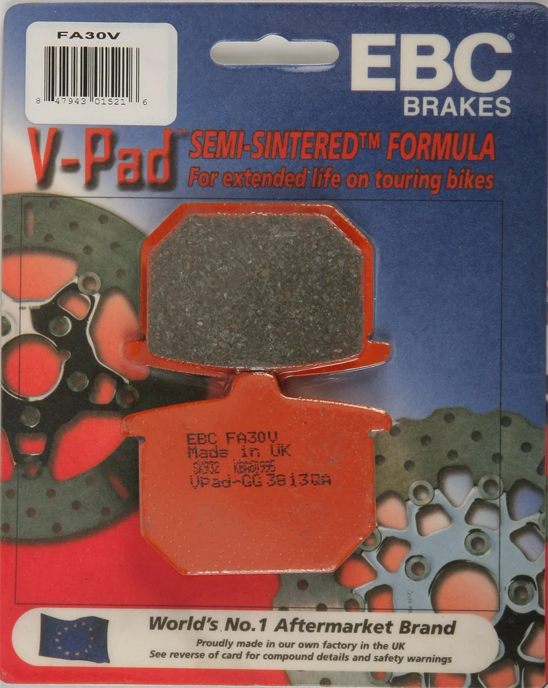 EBC FA30V Semi-Sintered Brake Pads - High-Performance Brakes for Street & Dirt Bikes