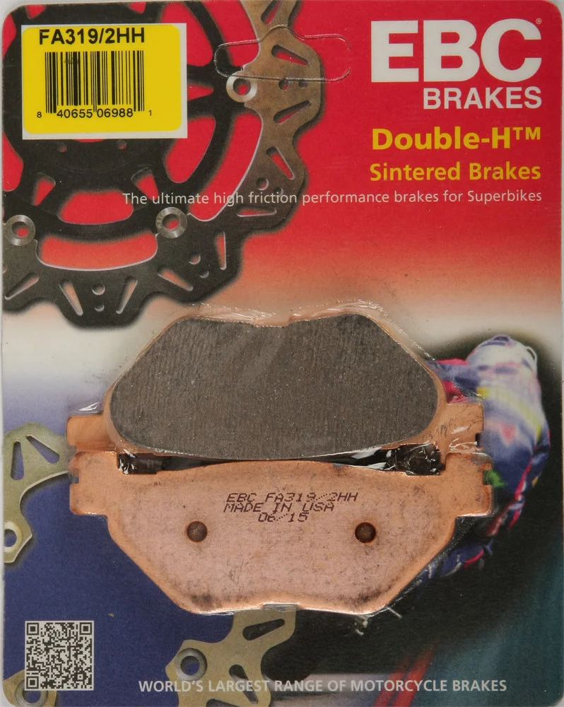 EBC FA319/2HH Standard Brake Pads - High-Performance Motorcycle Brake Pads