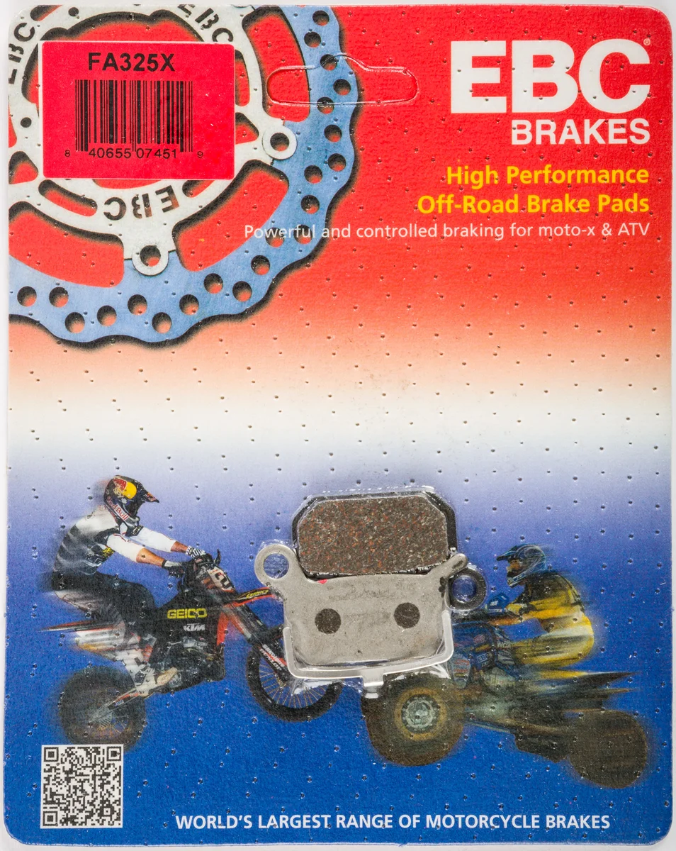 EBC FA325X Standard Brake Pads - High-Performance Motorcycle Brake Pads
