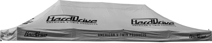 HARDDRIVE - 810-9894 - CANOPY GREY WITH LOGO 10' X 20' REPLACMENT TOP