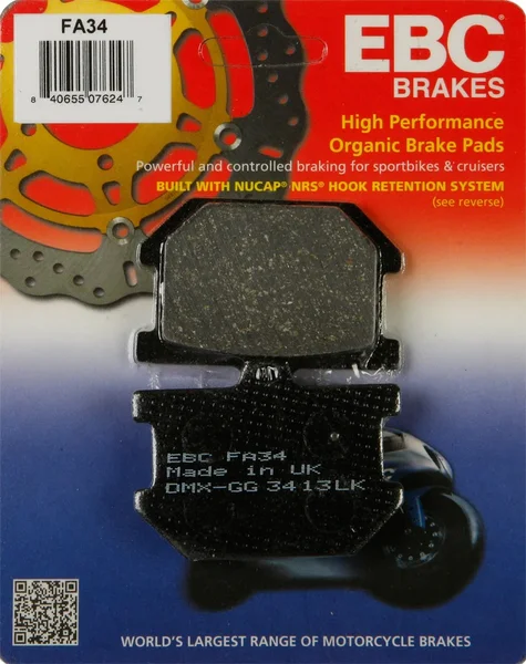 EBC FA34 Standard Brake Pads - High-Performance Motorcycle Brake Pads