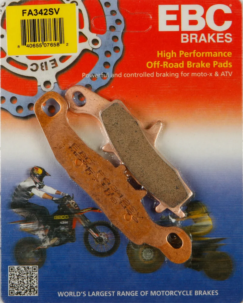 EBC FA342SV Standard Brake Pads - High-Performance Motorcycle Brake Pads