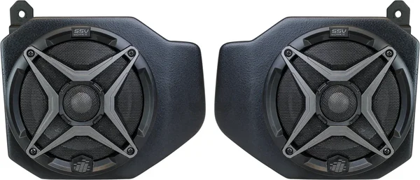 SSV WORKS RG4-F65A Front Speaker Pod - Custom Fiberglass Audio System for Powersports
