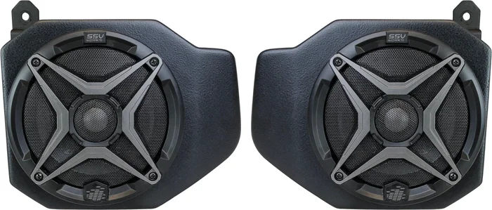 SSV WORKS RG4-F65A Front Speaker Pod - Custom Fiberglass Audio System for Powersports
