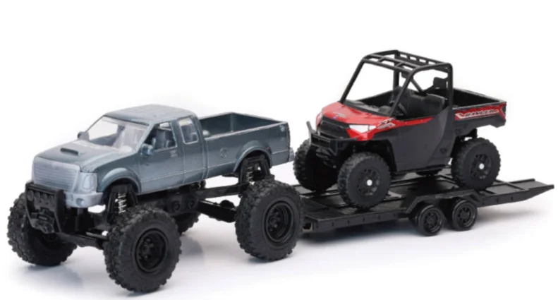 NEW-RAY - 50076A - Mini 4x4 Truck w/Sport Vehicle Replica