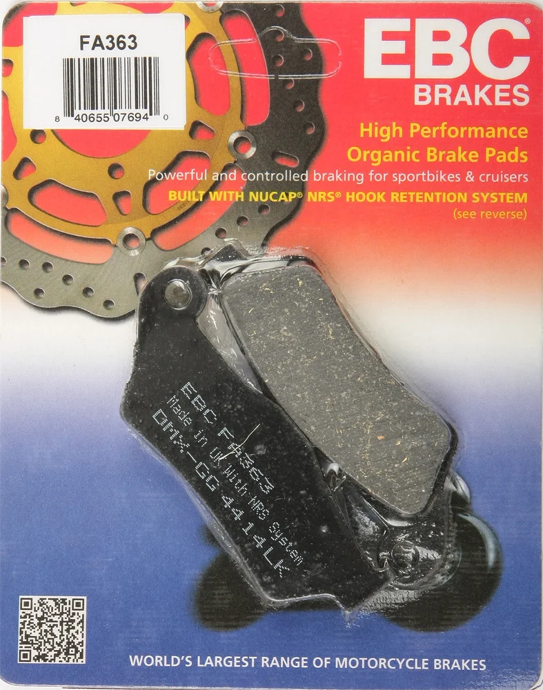 EBC FA363 Standard Brake Pads - High-Performance Motorcycle Brake Pads