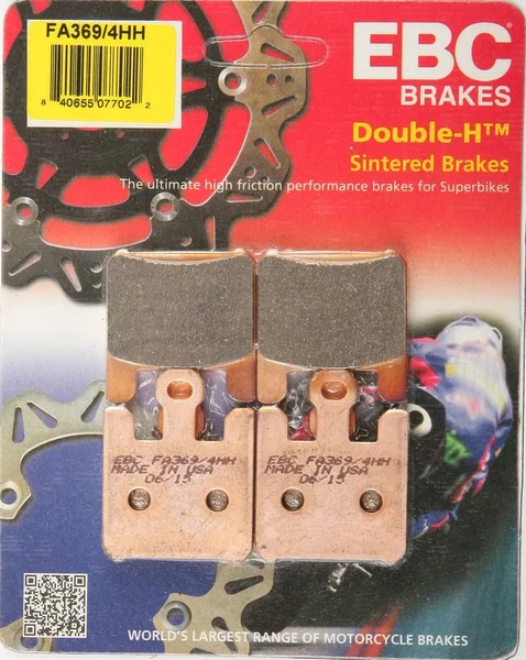 EBC FA369/4HH Standard Brake Pads - High-Performance Motorcycle Brake Pads