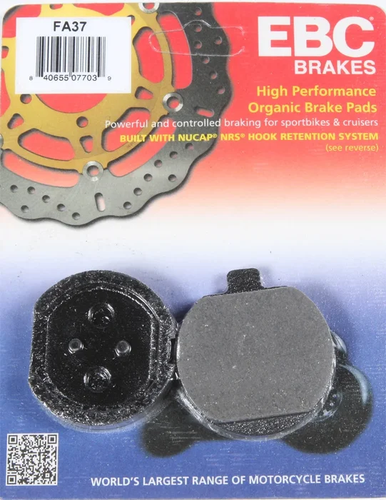 EBC FA37 Standard Brake Pads - High-Performance Motorcycle Brake Pads