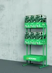 MOTOREX 451730 Service Rack Display - Promotional Display for Showcasing Service Offerings