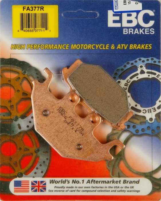 EBC FA377R Standard Brake Pads - High-Performance Motorcycle Brake Pads