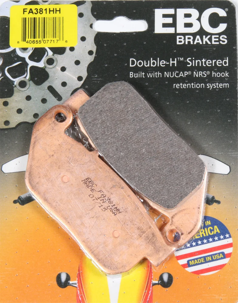 EBC FA381HH Standard Brake Pads - High-Performance Motorcycle Brake Pads