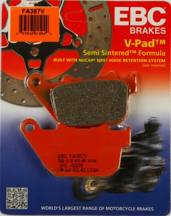EBC FA387V Semi-Sintered Brake Pads - High-Performance Brakes for Street & Dirt Bikes